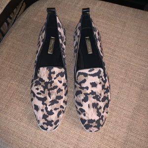 Louise et Cie leopard slip on sneakers